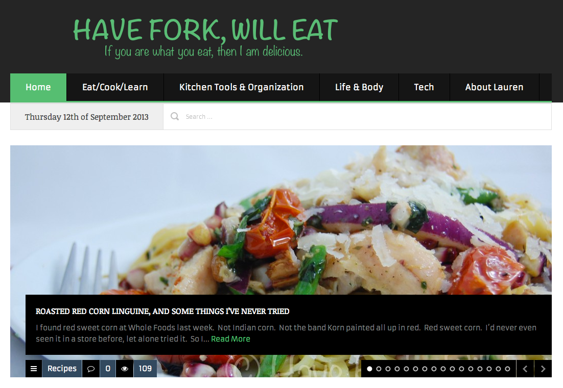 Have Fork, Will Eat